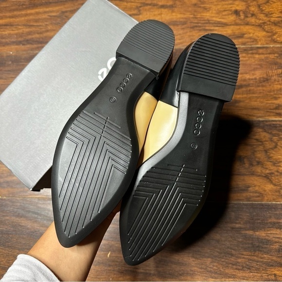 Ecco Shape Pointy Ballet Ballerina Flats 42 EU 11 - 11.5 US - Picture 2 of 6